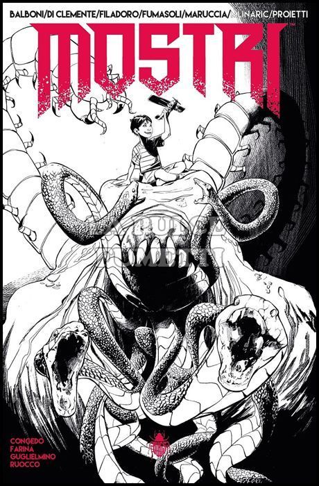 MOSTRI # 7 - VARIANT COVER